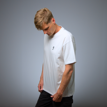 T-Shirt weiss – OVERSIZED